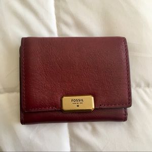 Fossil trifold wallet